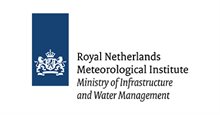 Logo of the Royal Netherlands Meteorological Institute (KNMI)